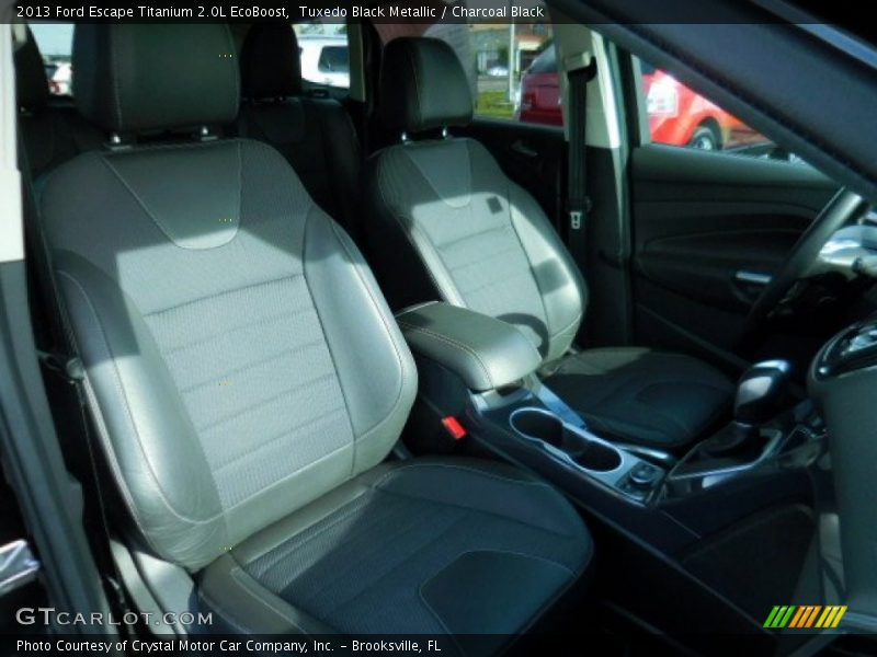 Tuxedo Black Metallic / Charcoal Black 2013 Ford Escape Titanium 2.0L EcoBoost