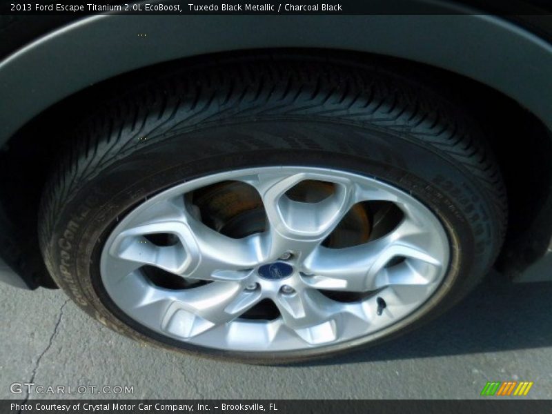 Tuxedo Black Metallic / Charcoal Black 2013 Ford Escape Titanium 2.0L EcoBoost