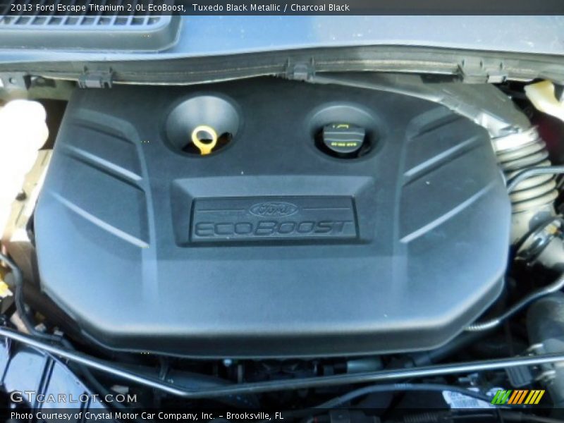 Tuxedo Black Metallic / Charcoal Black 2013 Ford Escape Titanium 2.0L EcoBoost