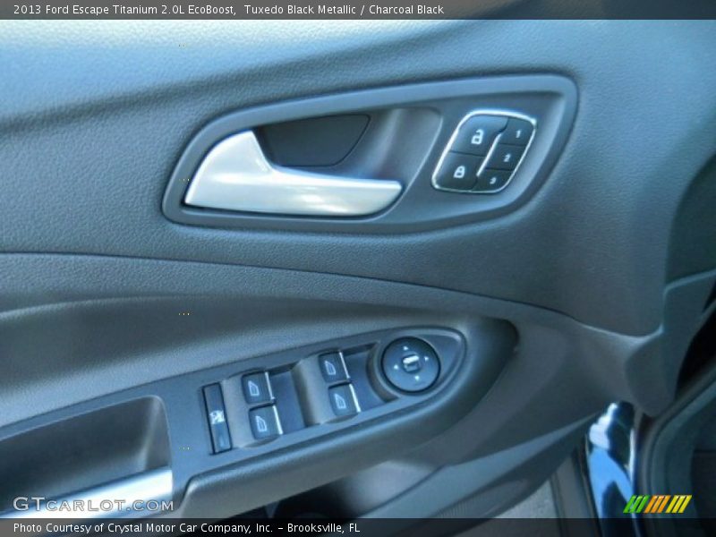 Tuxedo Black Metallic / Charcoal Black 2013 Ford Escape Titanium 2.0L EcoBoost