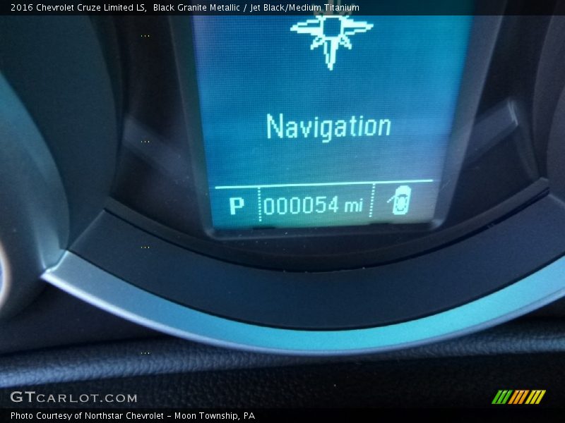 Black Granite Metallic / Jet Black/Medium Titanium 2016 Chevrolet Cruze Limited LS