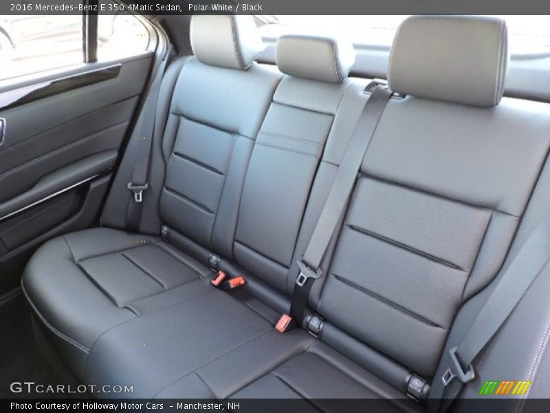 Polar White / Black 2016 Mercedes-Benz E 350 4Matic Sedan
