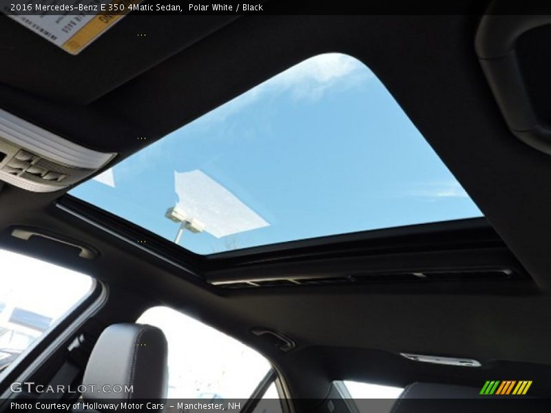 Polar White / Black 2016 Mercedes-Benz E 350 4Matic Sedan