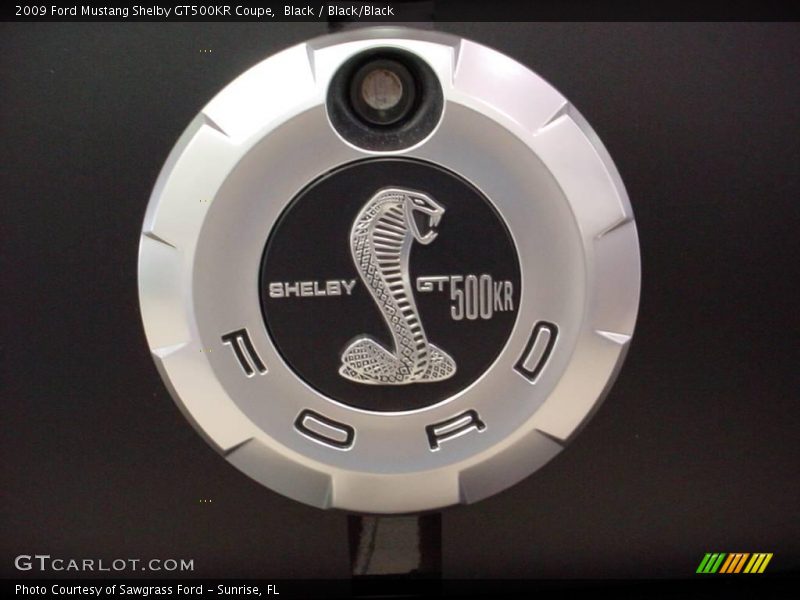 Black / Black/Black 2009 Ford Mustang Shelby GT500KR Coupe