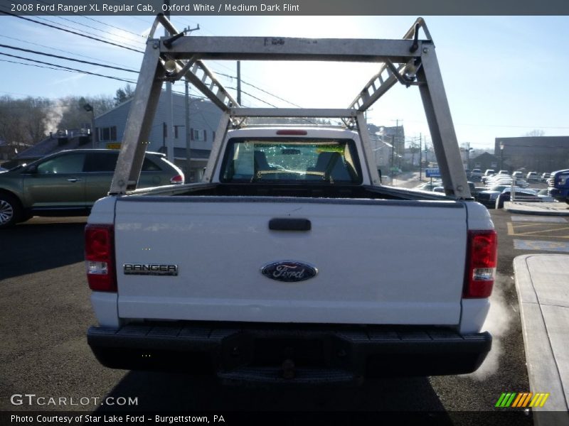 Oxford White / Medium Dark Flint 2008 Ford Ranger XL Regular Cab