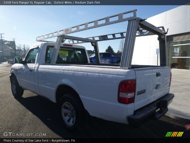 Oxford White / Medium Dark Flint 2008 Ford Ranger XL Regular Cab