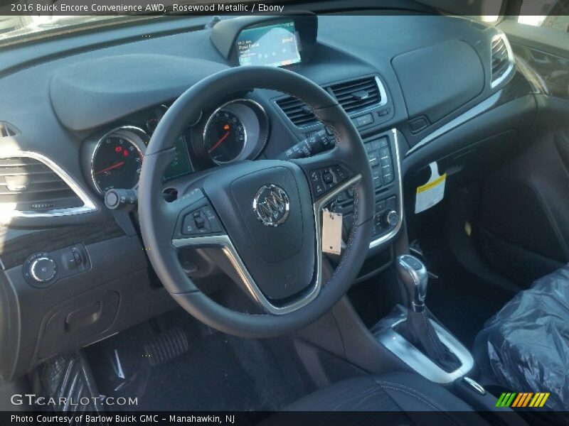 Rosewood Metallic / Ebony 2016 Buick Encore Convenience AWD