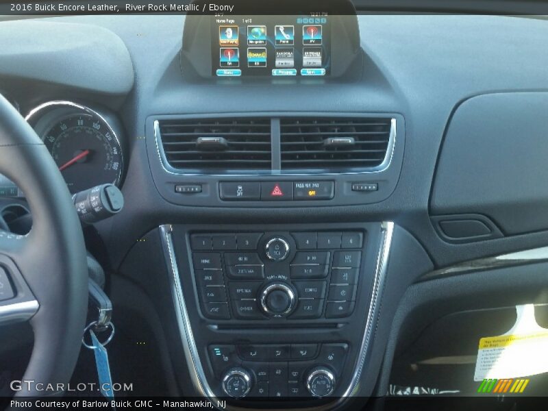 River Rock Metallic / Ebony 2016 Buick Encore Leather
