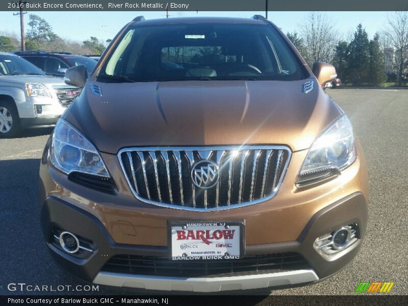 River Rock Metallic / Ebony 2016 Buick Encore Convenience