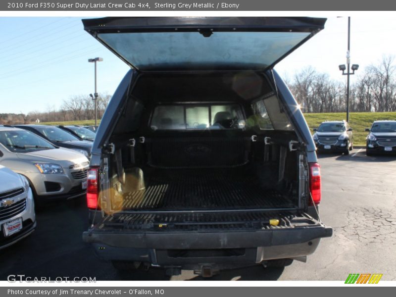 Sterling Grey Metallic / Ebony 2010 Ford F350 Super Duty Lariat Crew Cab 4x4