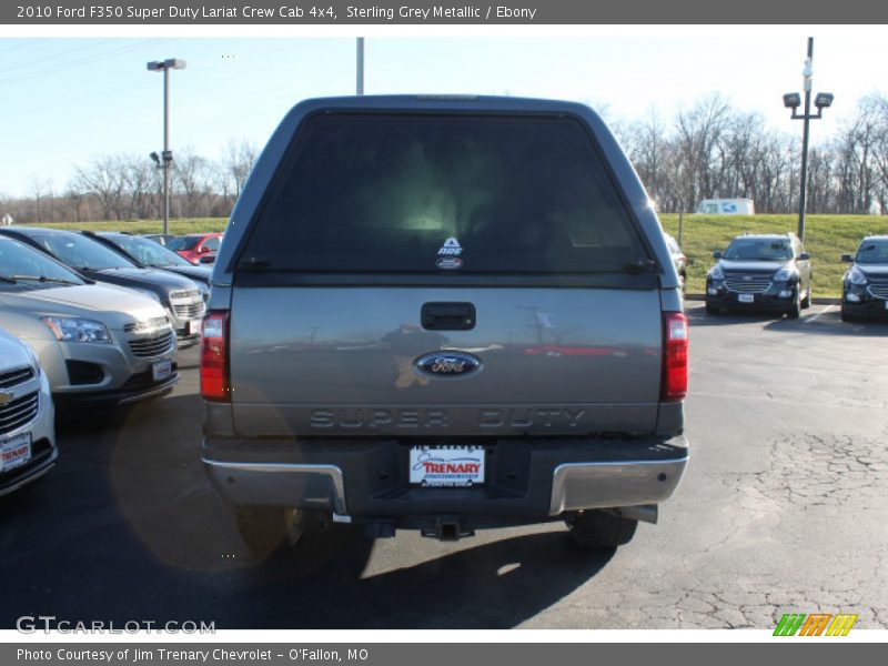 Sterling Grey Metallic / Ebony 2010 Ford F350 Super Duty Lariat Crew Cab 4x4
