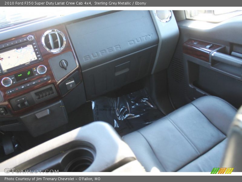 Sterling Grey Metallic / Ebony 2010 Ford F350 Super Duty Lariat Crew Cab 4x4