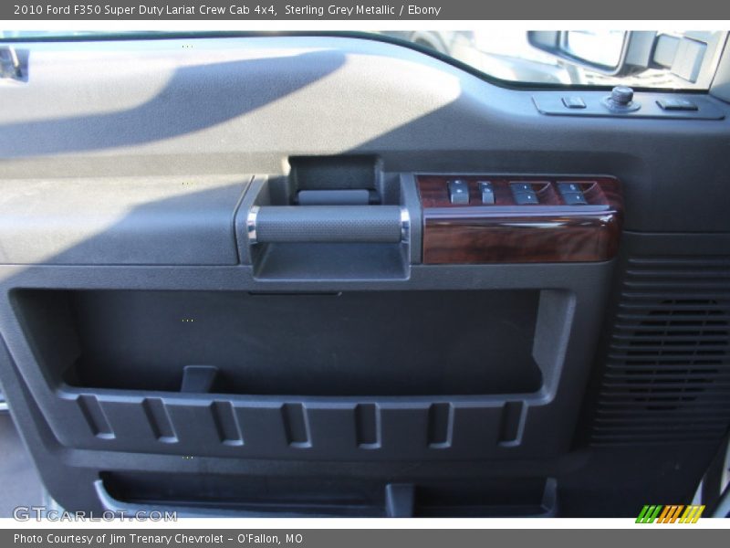 Sterling Grey Metallic / Ebony 2010 Ford F350 Super Duty Lariat Crew Cab 4x4