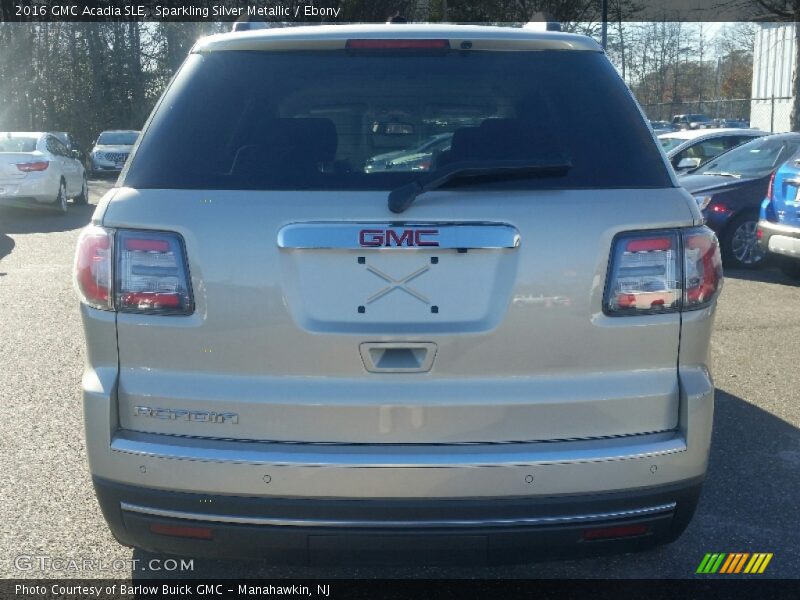 Sparkling Silver Metallic / Ebony 2016 GMC Acadia SLE