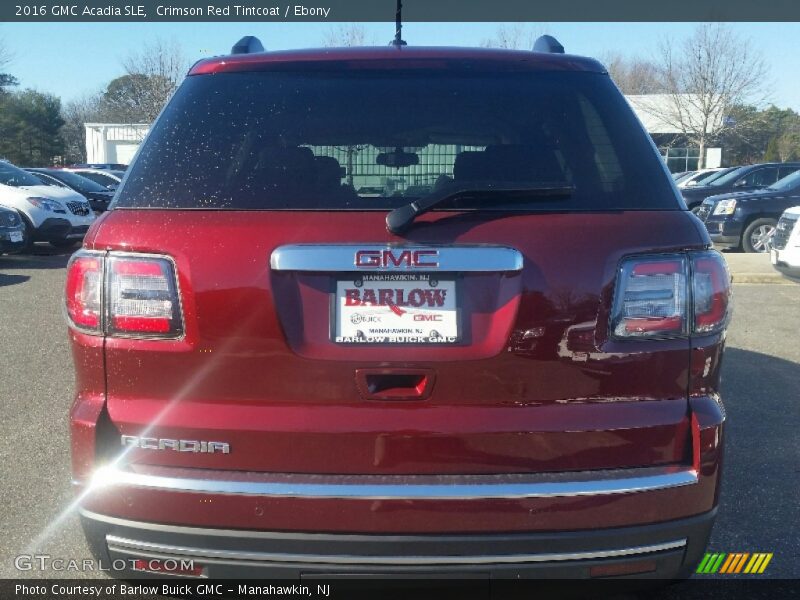 Crimson Red Tintcoat / Ebony 2016 GMC Acadia SLE