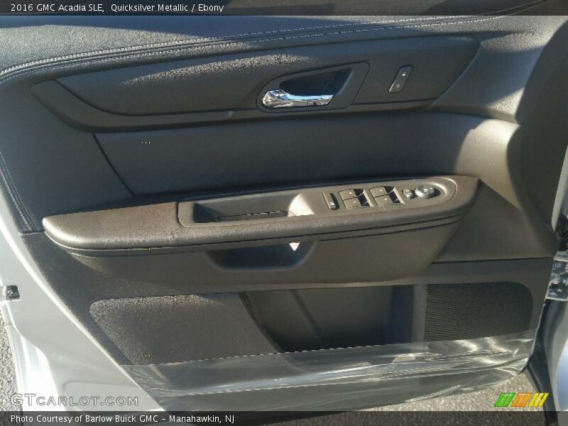 Quicksilver Metallic / Ebony 2016 GMC Acadia SLE