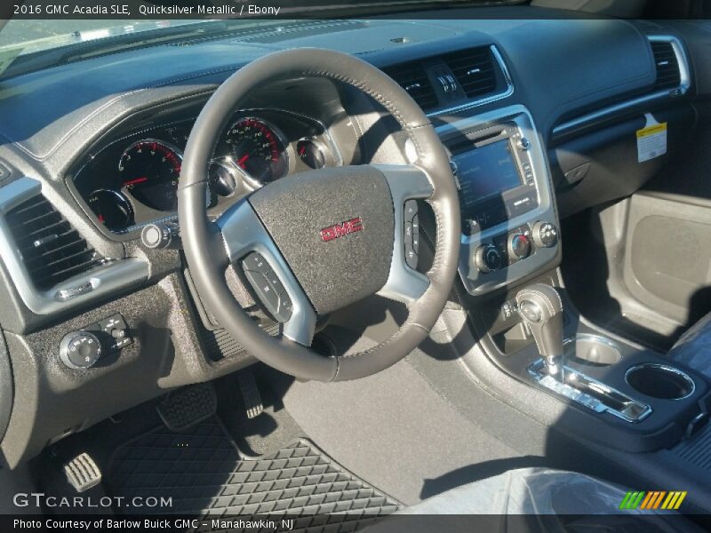 Quicksilver Metallic / Ebony 2016 GMC Acadia SLE