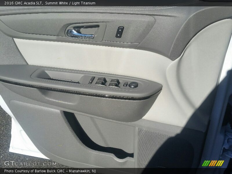 Summit White / Light Titanium 2016 GMC Acadia SLT