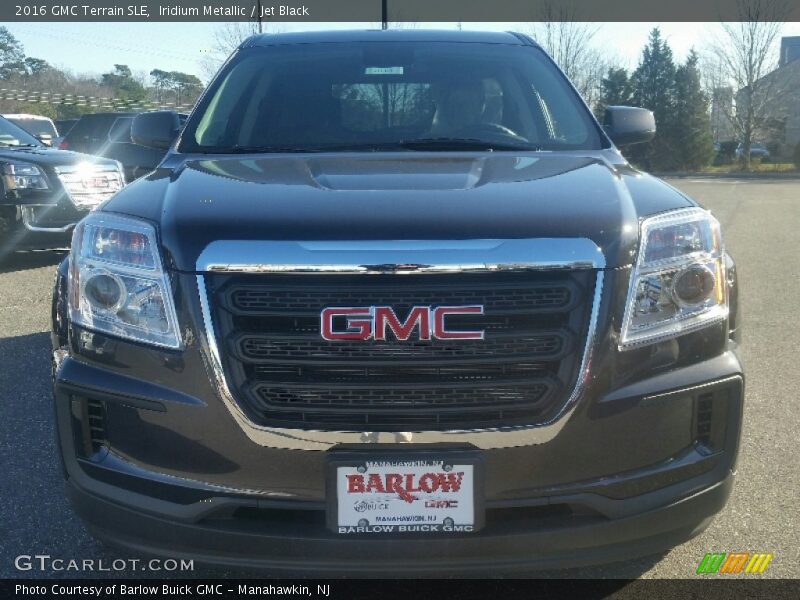Iridium Metallic / Jet Black 2016 GMC Terrain SLE