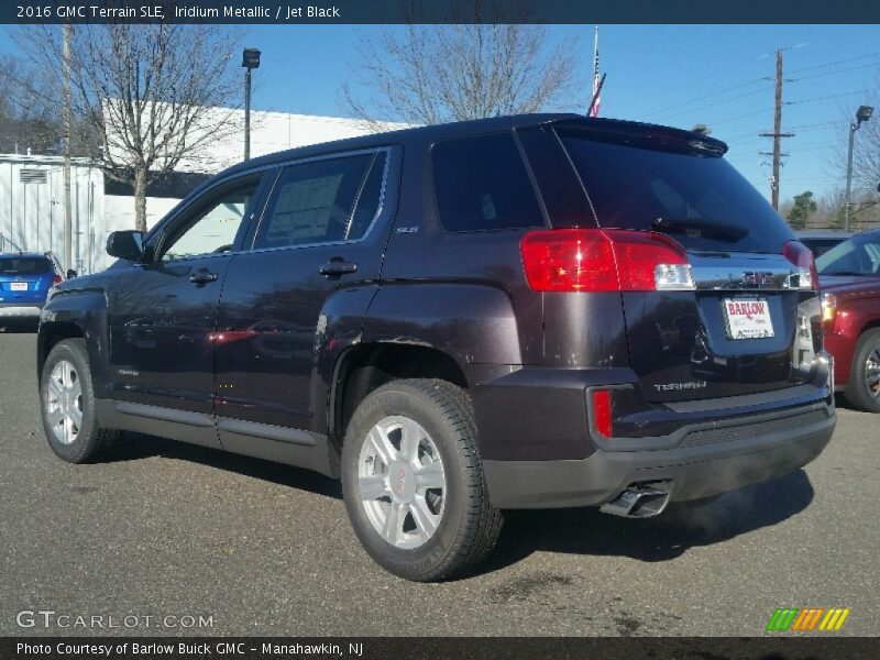 Iridium Metallic / Jet Black 2016 GMC Terrain SLE
