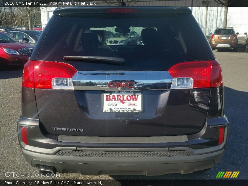 Iridium Metallic / Jet Black 2016 GMC Terrain SLE