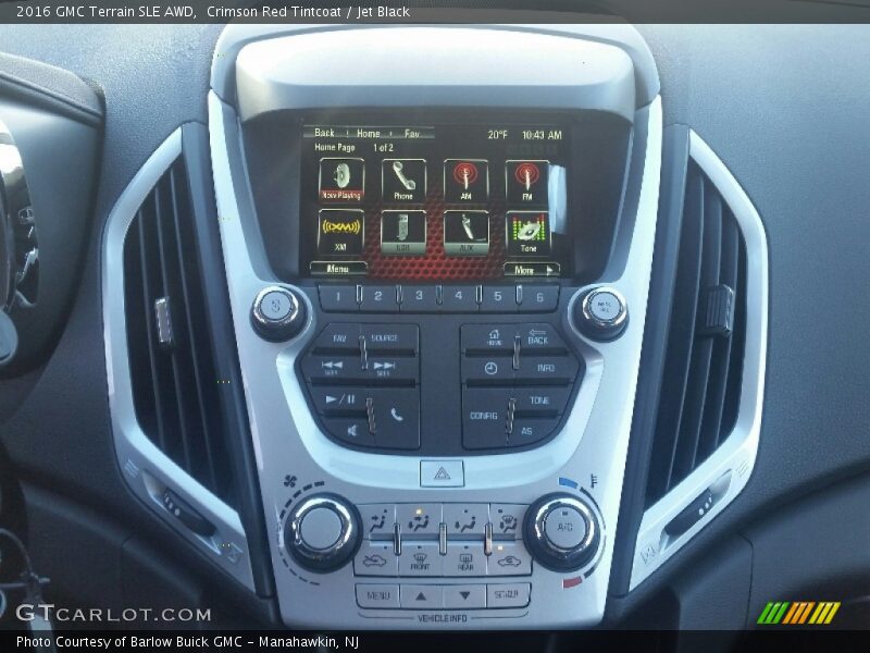 Crimson Red Tintcoat / Jet Black 2016 GMC Terrain SLE AWD