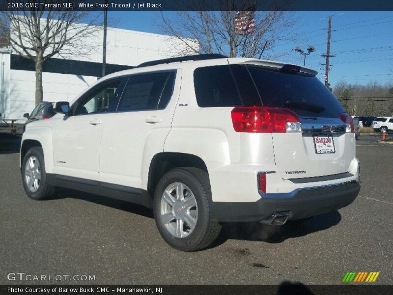 White Frost Tricoat / Jet Black 2016 GMC Terrain SLE