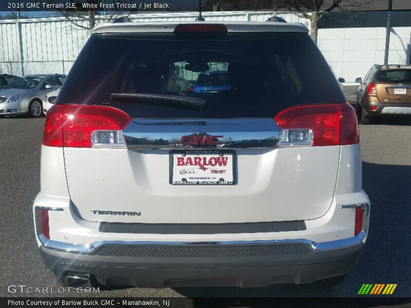 White Frost Tricoat / Jet Black 2016 GMC Terrain SLE