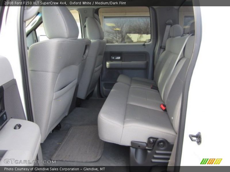 Oxford White / Medium/Dark Flint 2008 Ford F150 XLT SuperCrew 4x4