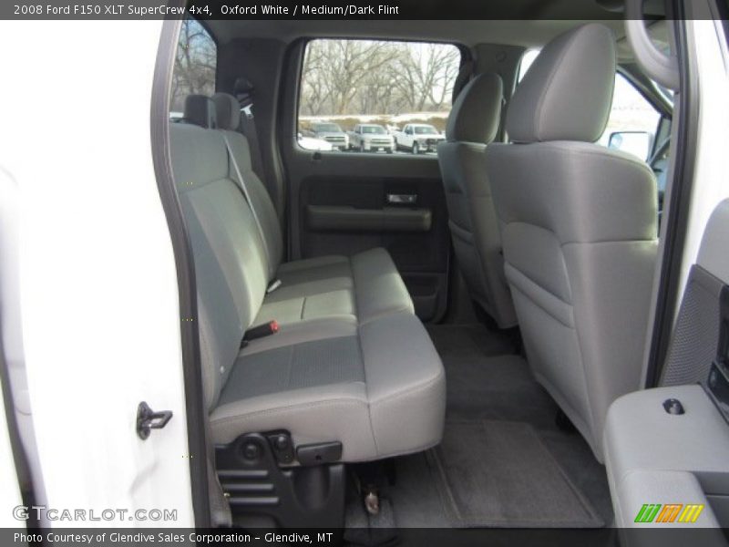 Oxford White / Medium/Dark Flint 2008 Ford F150 XLT SuperCrew 4x4