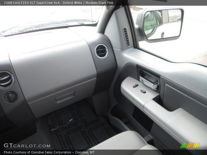 Oxford White / Medium/Dark Flint 2008 Ford F150 XLT SuperCrew 4x4