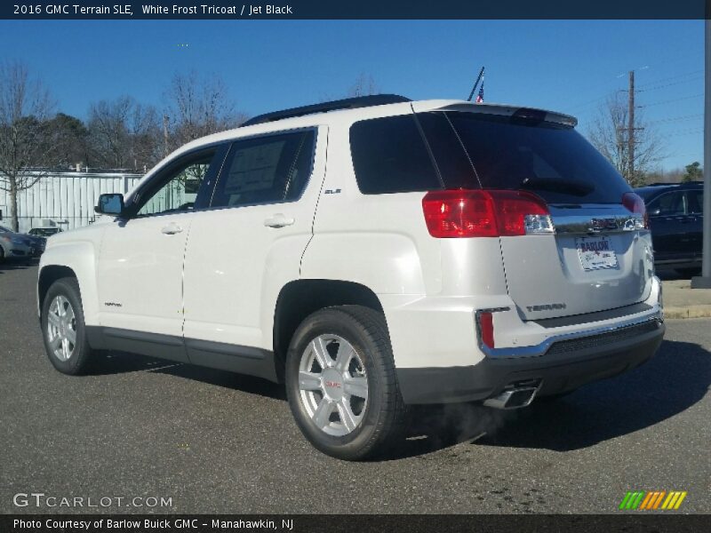 White Frost Tricoat / Jet Black 2016 GMC Terrain SLE