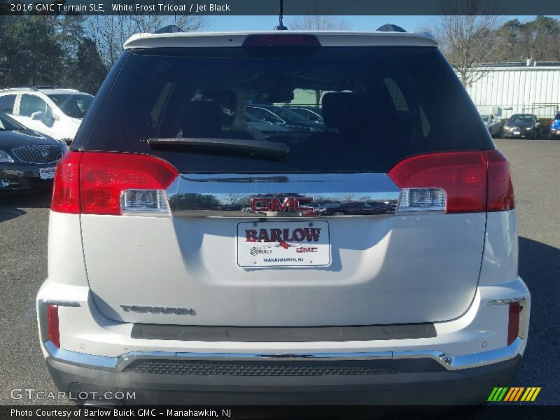 White Frost Tricoat / Jet Black 2016 GMC Terrain SLE