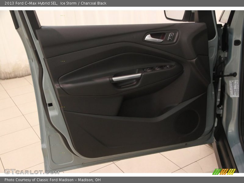 Ice Storm / Charcoal Black 2013 Ford C-Max Hybrid SEL