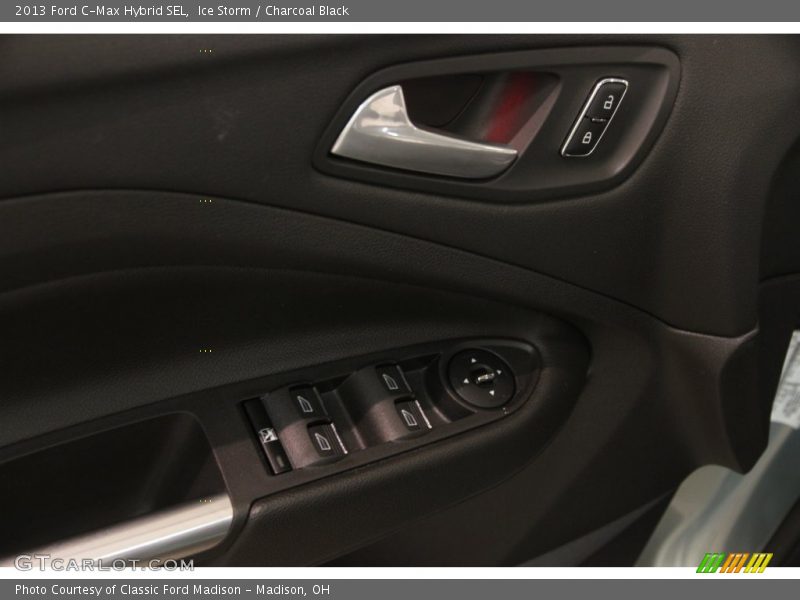 Ice Storm / Charcoal Black 2013 Ford C-Max Hybrid SEL