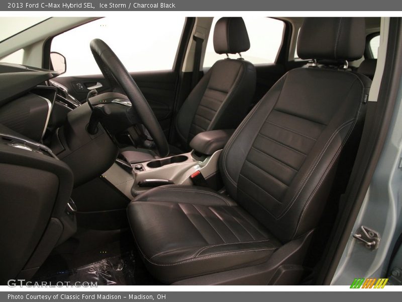 Ice Storm / Charcoal Black 2013 Ford C-Max Hybrid SEL