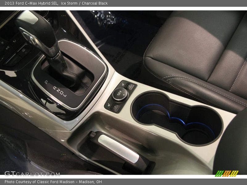 Ice Storm / Charcoal Black 2013 Ford C-Max Hybrid SEL