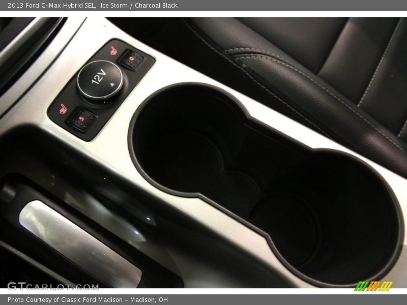 Ice Storm / Charcoal Black 2013 Ford C-Max Hybrid SEL