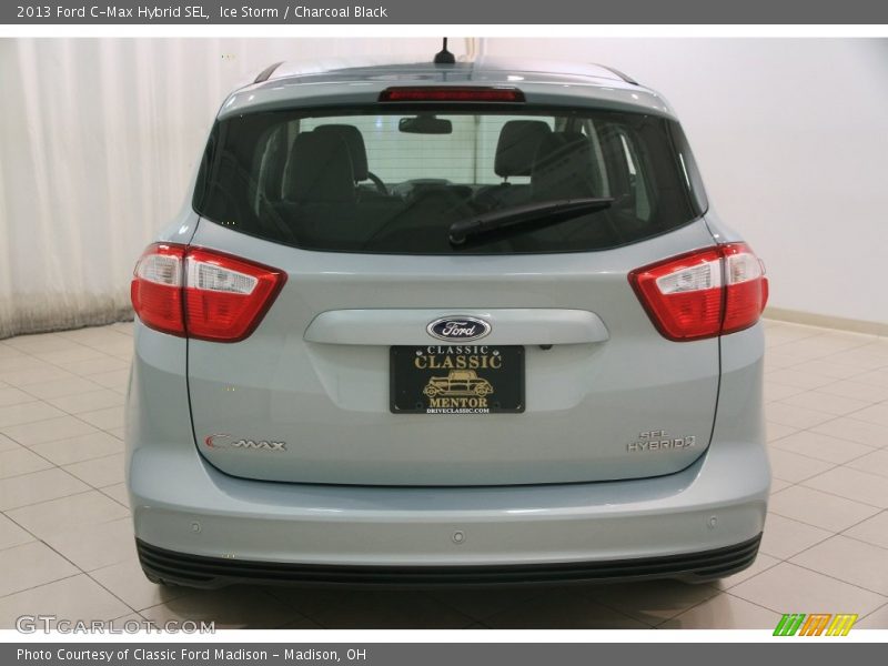 Ice Storm / Charcoal Black 2013 Ford C-Max Hybrid SEL
