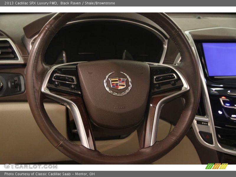 Black Raven / Shale/Brownstone 2013 Cadillac SRX Luxury FWD