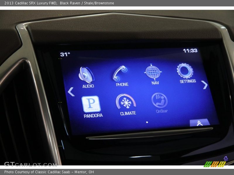 Black Raven / Shale/Brownstone 2013 Cadillac SRX Luxury FWD