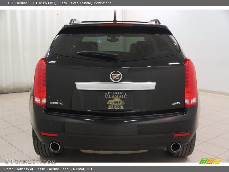 Black Raven / Shale/Brownstone 2013 Cadillac SRX Luxury FWD