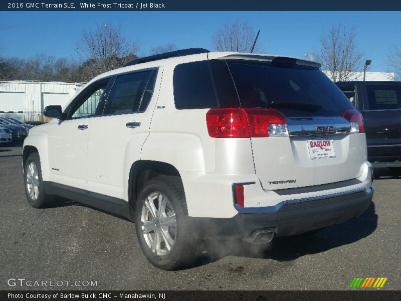 White Frost Tricoat / Jet Black 2016 GMC Terrain SLE