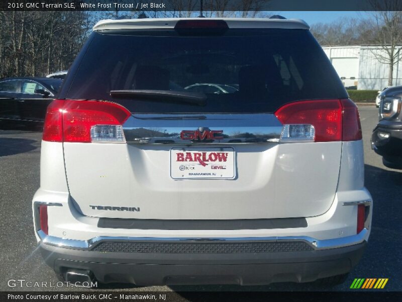 White Frost Tricoat / Jet Black 2016 GMC Terrain SLE