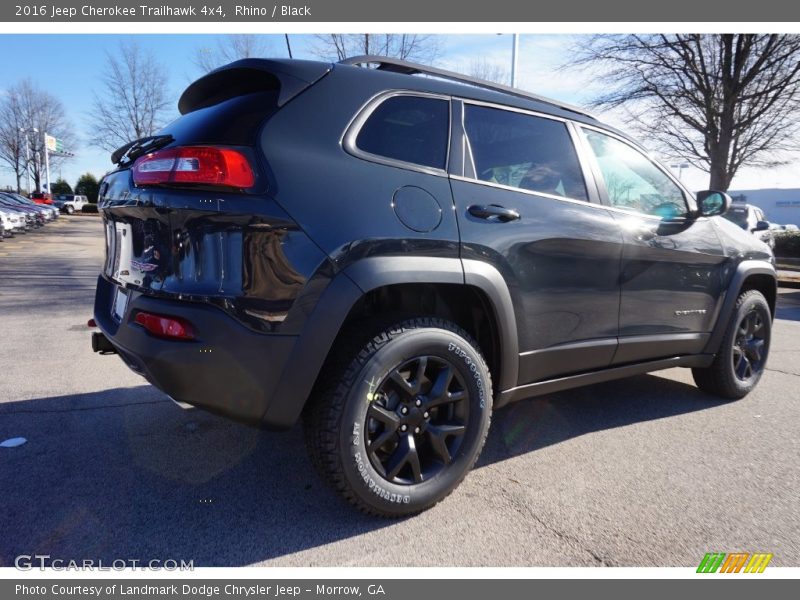 Rhino / Black 2016 Jeep Cherokee Trailhawk 4x4