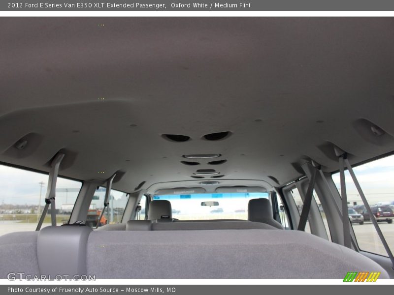 Oxford White / Medium Flint 2012 Ford E Series Van E350 XLT Extended Passenger