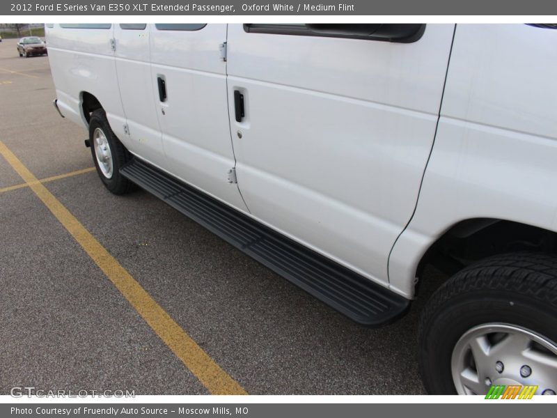 Oxford White / Medium Flint 2012 Ford E Series Van E350 XLT Extended Passenger