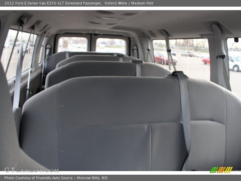 Oxford White / Medium Flint 2012 Ford E Series Van E350 XLT Extended Passenger