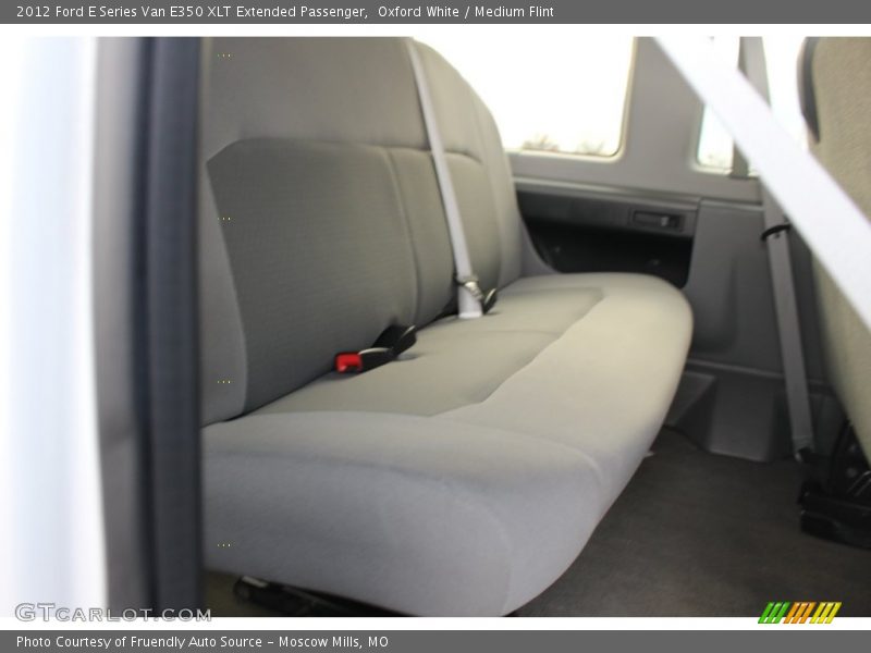 Oxford White / Medium Flint 2012 Ford E Series Van E350 XLT Extended Passenger