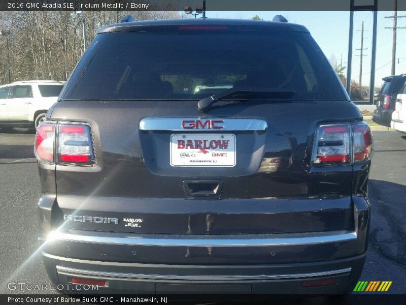 Iridium Metallic / Ebony 2016 GMC Acadia SLE